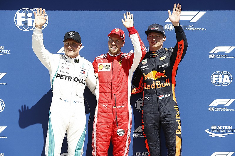La parrilla de salida del GP de Canadá