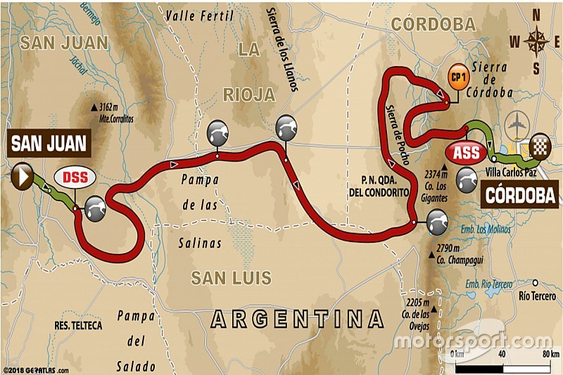 Dakar, Tappa 13: prima parte sulle dune, seconda per piloti WRC