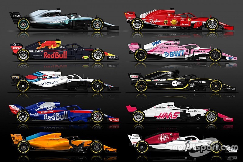Galería: Estos son los equipos F1 2018