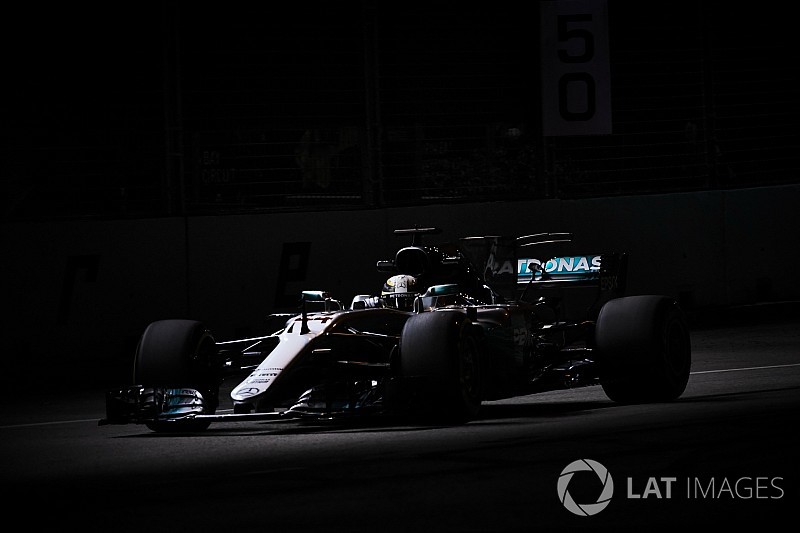 F1 2017 in Singapur: Mercedes tappt nach schwacher Qualifikation im Dunkeln