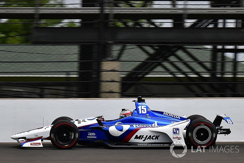 Indy 500, Day 3: Rahal al top, Hildebrand finisce a muro