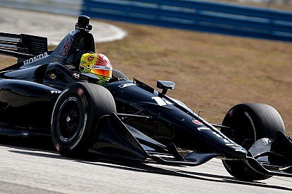 Fittipaldi impresionó en el test de IndyCar