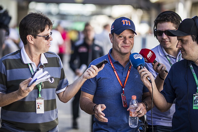 Ex-Formel-1-Pilot Rubens Barrichello bei den 24 Stunden von Spa