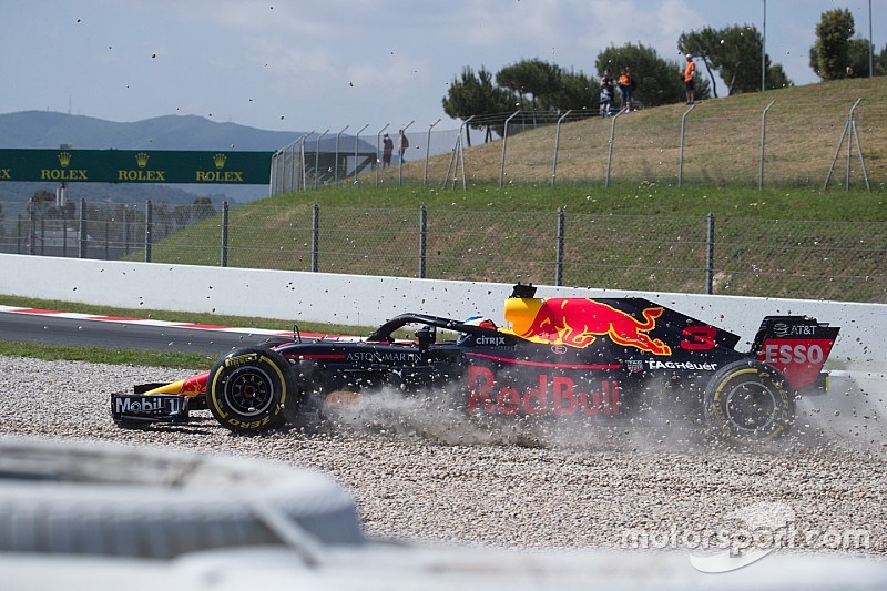Los pilotos de Red Bull, motivados con las actualizaciones del RB14