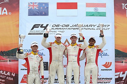 F4/SEA Buriram: Salip 8 mobil, Presley juarai Race 5