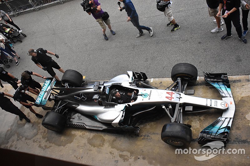Technique - Les modifications majeures apportées à la Mercedes W08