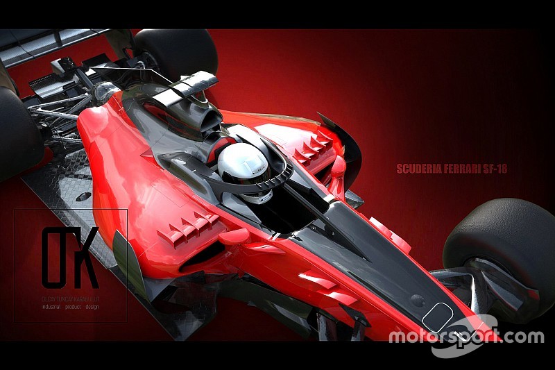 Tasarım: Ferrari 2018 Halo Konsepti