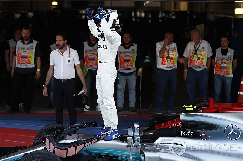 Bottas: Sıralama performansım Hamilton kadar iyi değildi