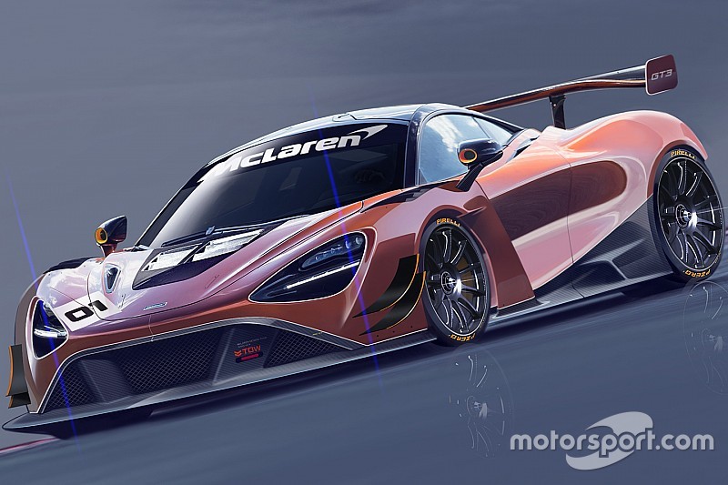 La nuova McLaren 720S GT3 arriverà nel 2019