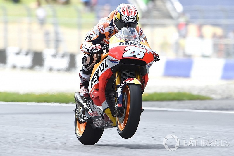 Pedrosa dice que Honda debe mejorar el agarre atrás
