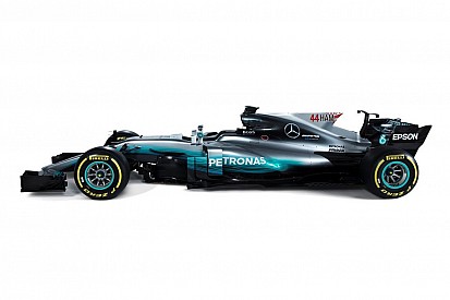 Mercedes perlihatkan format baru nomor mobil F1
