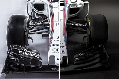 2017 против 2016: сравнение новой машины Williams с прошлогодней