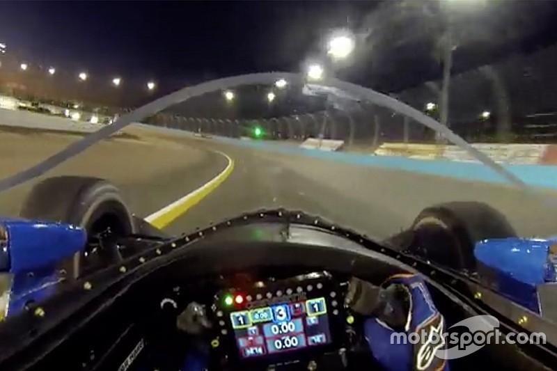 VIDEO: El parabrisas en la IndyCar