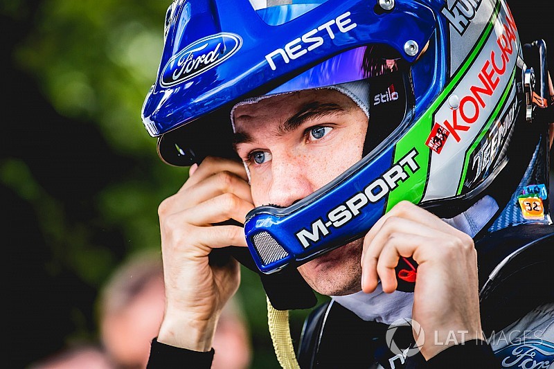 El M-Sport dará a Suninen su tercer coche en ocho rallies de 2018