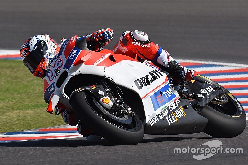 FP1 MotoGP Argentina: Dovizioso ungguli Marquez
