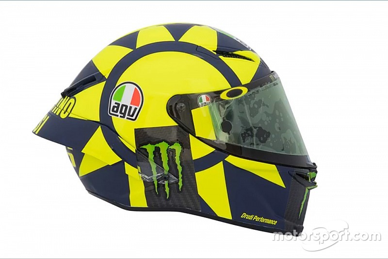 Un nouveau casque pour Valentino Rossi