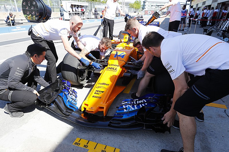 GALERÍA TÉCNICA: Últimas actualizaciones de autos F1, directamente desde los garajes