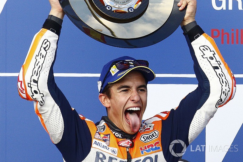 Márquez se impone en Australia y se pone el título a tiro
