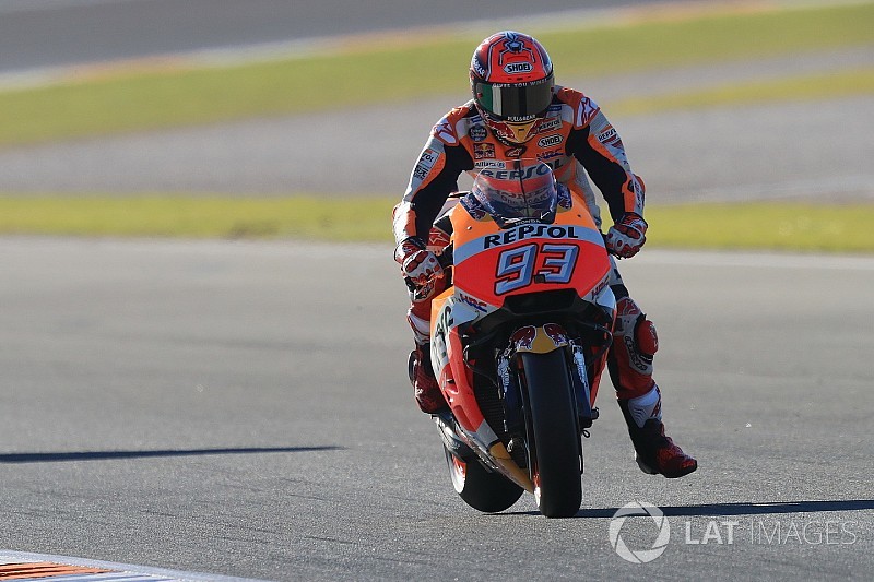 MotoGP-Finale 2017 in Valencia: Marc Marquez erobert Pole-Position