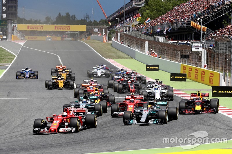 Formel 1 2017 in Barcelona: Das Rennergebnis in Bildern