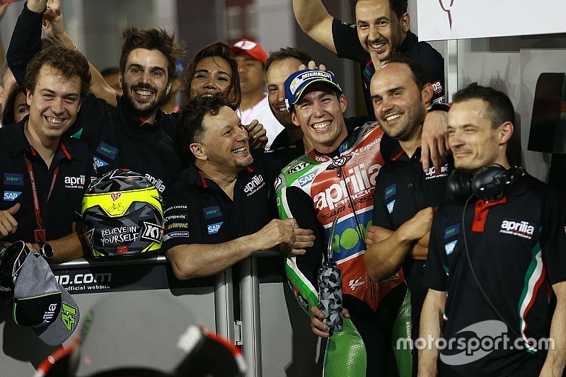Pour Espargaró, le meilleur est encore à venir pour Aprilia
