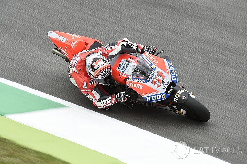 Pirro fue hospitalizado tras un duro accidente en Mugello