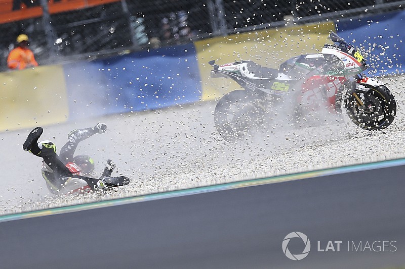 Crutchlow scongiura infortuni gravi, ma resta in forse per la gara