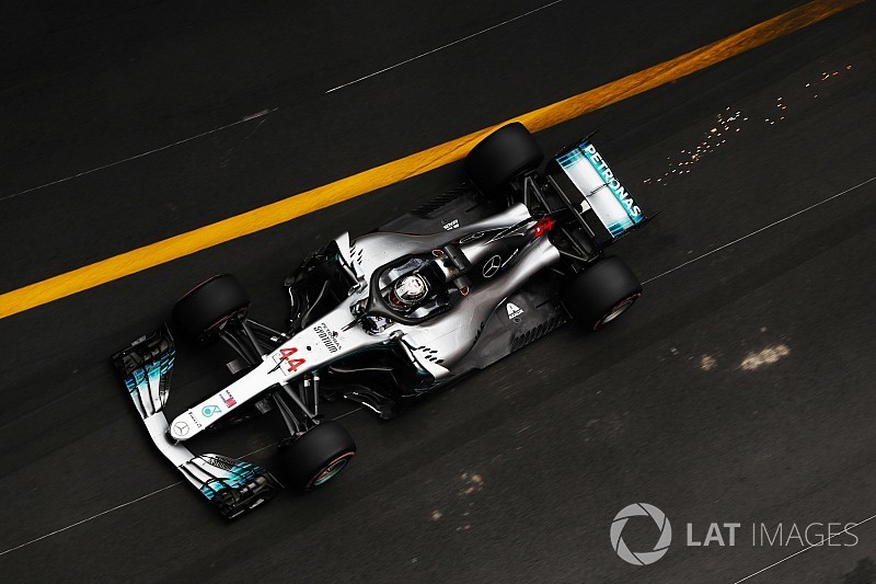 Hamilton: Mercedes, 2017'ye kıyasla Monaco'da daha iyi durumda