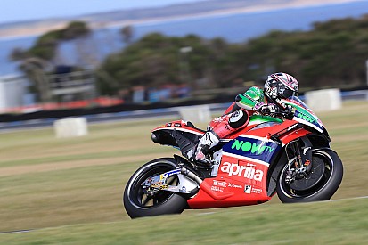 Espargaro's hand struck by debris from Zarco crash