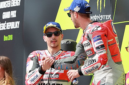 Dovizioso en Lorenzo tevreden met plek op eerste rij