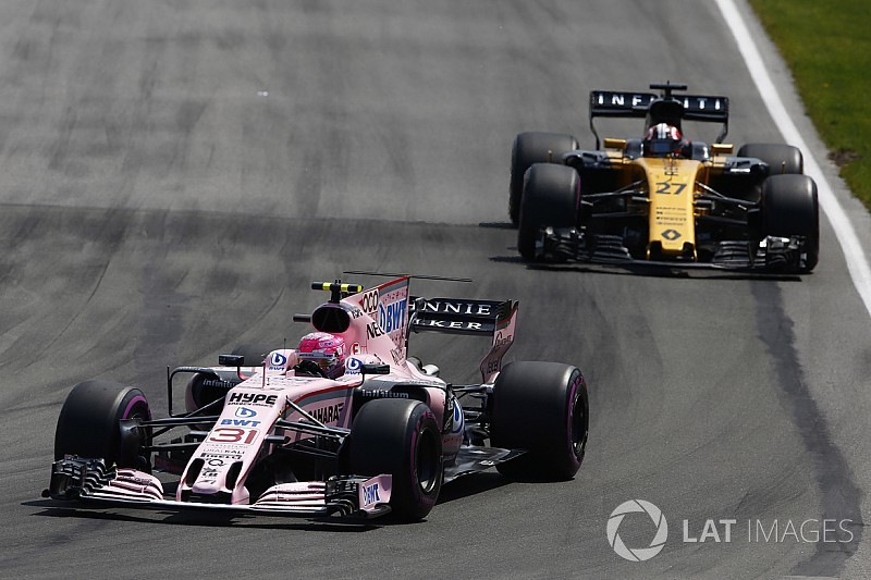 Force India: Nico Hülkenberg ist (noch) besser als Esteban Ocon