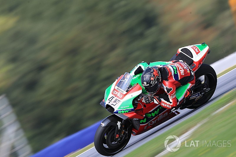 Aprilia-Piloten verzweifeln: