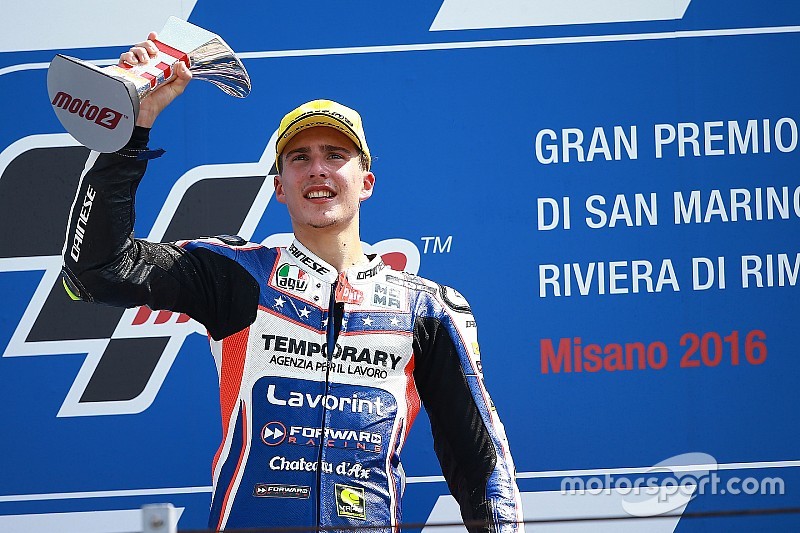 Moto2 Misano: Baldassarri menangi duel epik lawan Rins