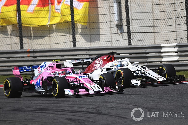 Des regrets mais pas de points pour Ocon