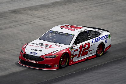 Ryan Blaney fends off Harvick for Stage 1 win at Bristol