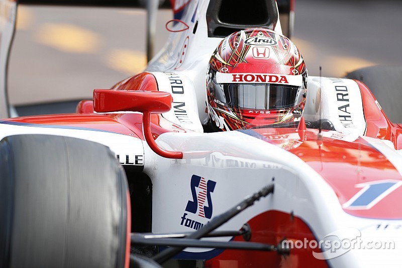 Giovinazzi penalty hands Matsushita pole for Monaco sprint