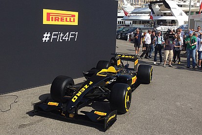 Pirelli: ecco la show car con le gomme larghe del 2017