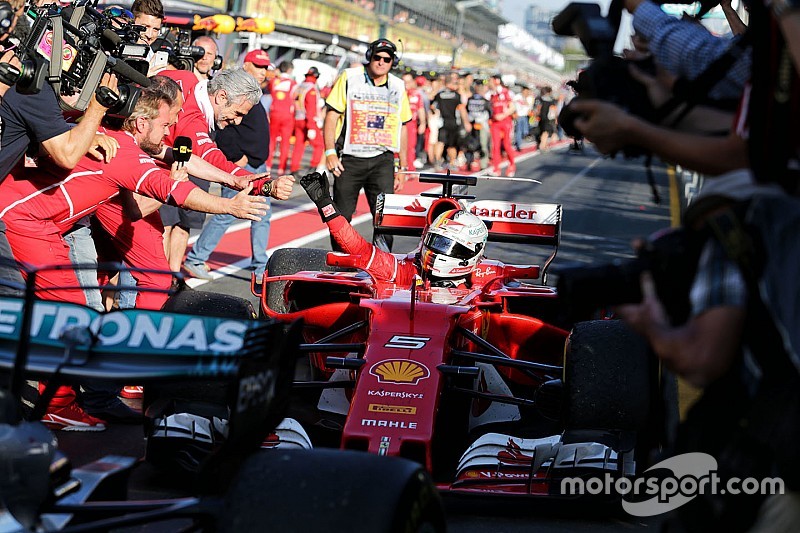 Sebastian Vettel, elegido 'Piloto del día' del GP de Australia