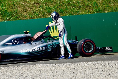 GALERIA: a maré de contratempos de Bottas em 2018