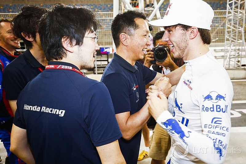 完璧なレースで4位のガスリー「ホンダの復帰以来最高位は嬉しい!」