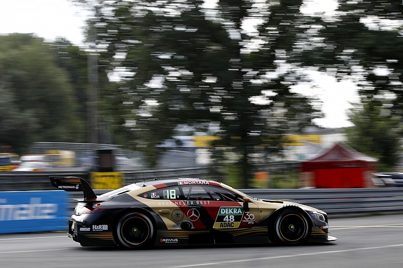 Мортара выиграл субботнюю гонку DTM на «Норисринге» с преимуществом в 0,6 секунды