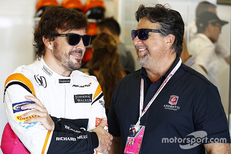 Andretti: Fernando şimdiye kadar çalıştığım en iyi sürücü