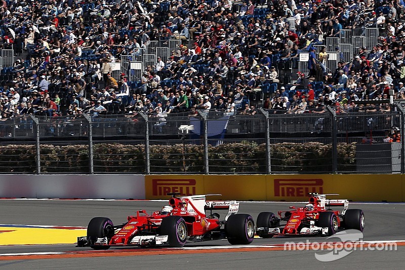 Formel 1 2017 in Sochi: Ferrari mit Vettel und Räikkönen in Reihe 1
