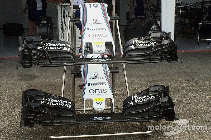 Технічний брифінг: переднє антикрило Williams FW38