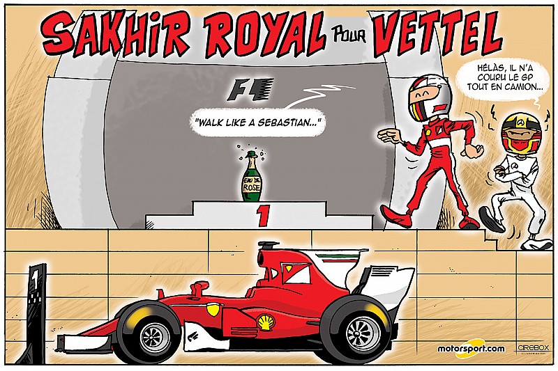 Le Grand Prix de Bahreïn 2017 vu par Cirebox
