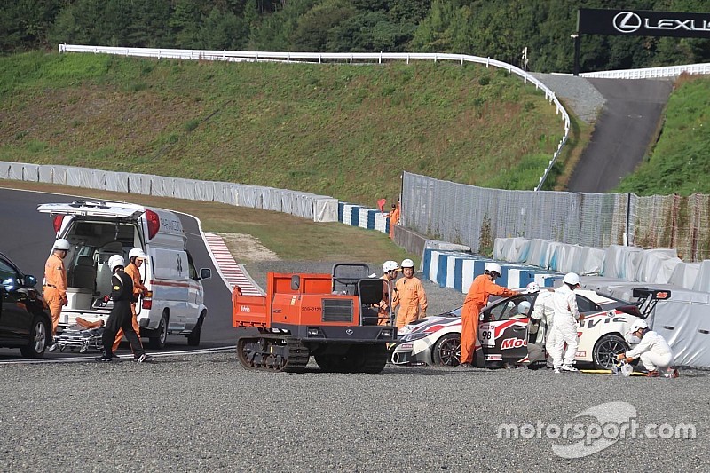 予選でクラッシュ、病院に搬送の石川京侍は大事なし。しかし決勝は欠場
