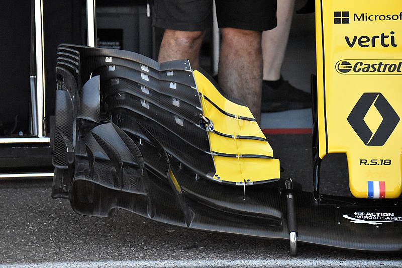 Renault introduceert nieuwe voorvleugel in Hockenheim