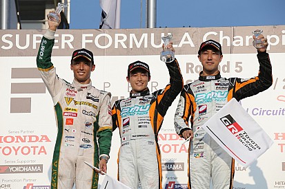 スーパーフォーミュラ第5戦岡山:国本がレース2で初優勝。ドライバーズランキングでトップに。