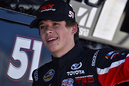 Harrison Burton wins ARCA race at Pocono, dedicates win to Andretti