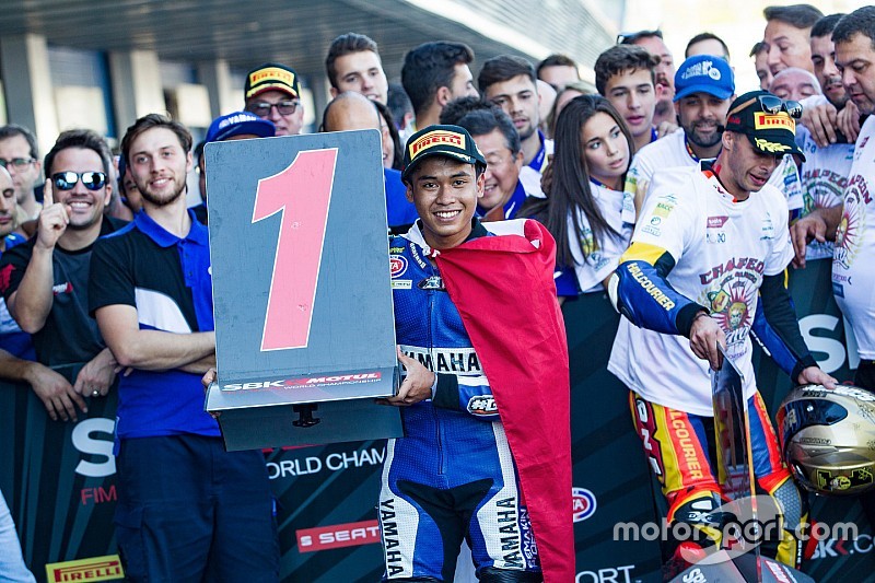 GALERI: Momen bersejarah Galang Hendra di WorldSSP300 Jerez
